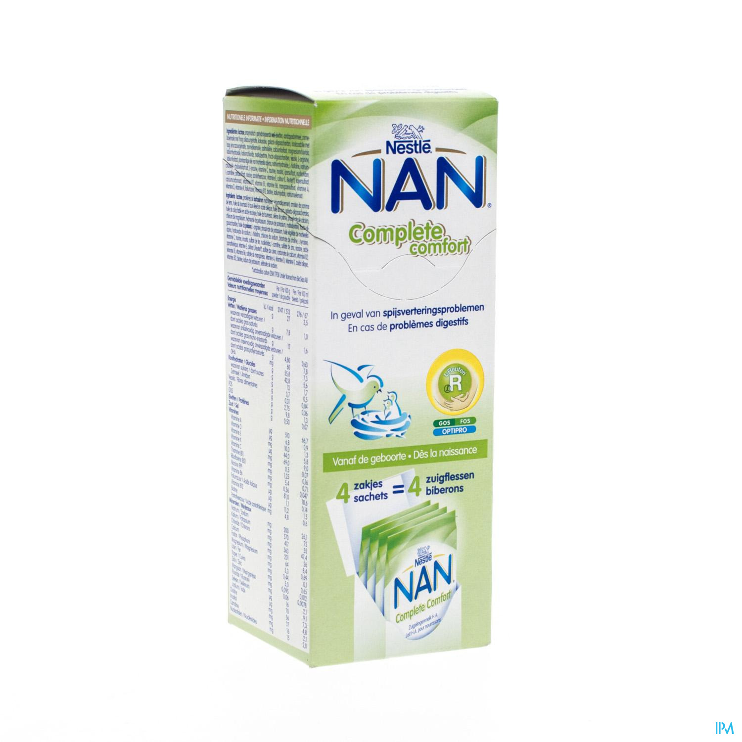 Nan Complete Comfort Spijsvertering Hypoallergene Melk 0-12