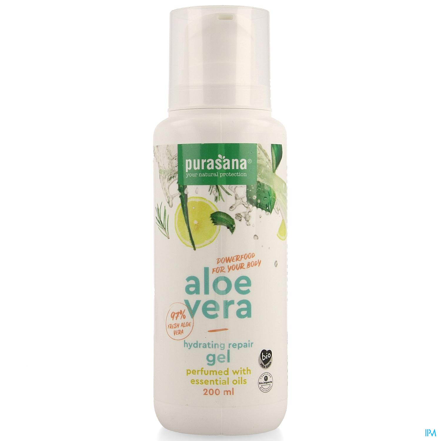 Aloe Vera Pure Gel Parfum. Ess. 200ml - Overige - Voeding & dieet - Peeters Oudsbergen (Peeters BV)