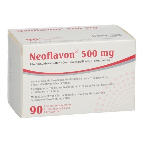 NEOFLAVON 500MG COMP PELL 90